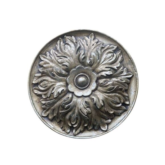 Urbanest Vintage Silver Floral Wall Mask Art Decor - Picture 4 of 8